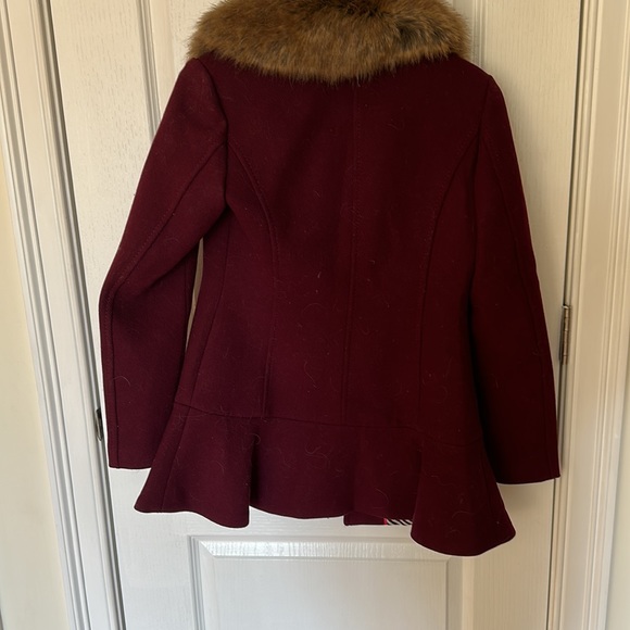 Kate spade burgundy peacoat - Picture 7 of 7